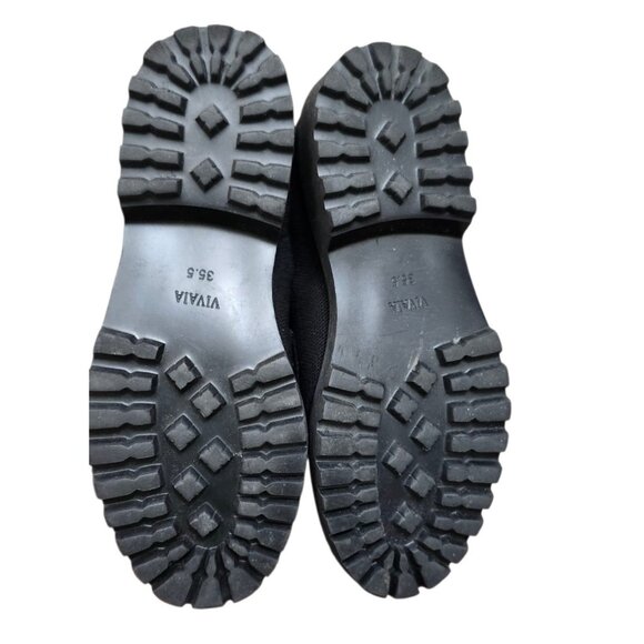 VIVAIA Round-Toe Platform Chunky Heel Loafers (Francesca) Size EU 35.5 - Picture 9 of 13